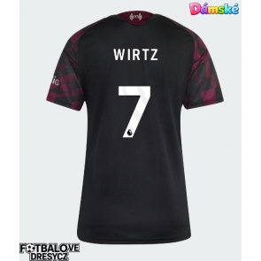 Liverpool Florian Wirtz #7 Dámské Alternativní Dres 2026-27 Krátký Rukáv